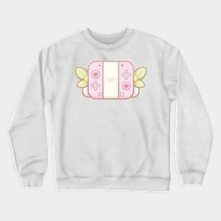 Cute Cozy Pink Gaming Console Controller Crewneck Sweatshirt